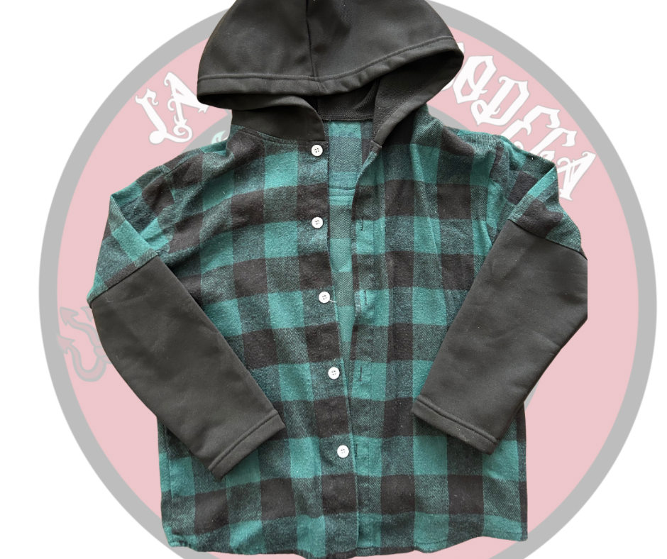 Upcycled checked jacket Frankenweenie