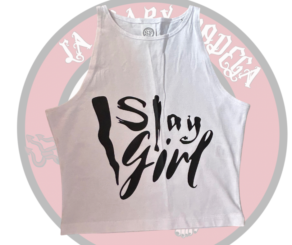 Slay girl adult crop T