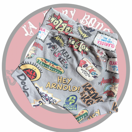 Old school Toons bummie shorts