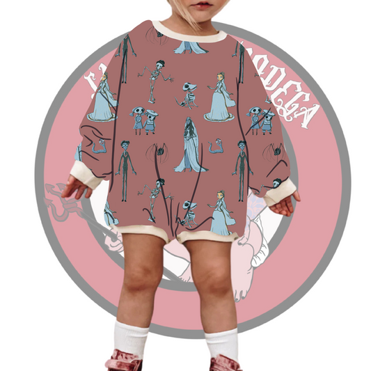 Sweatshirt / t-shirt rompers