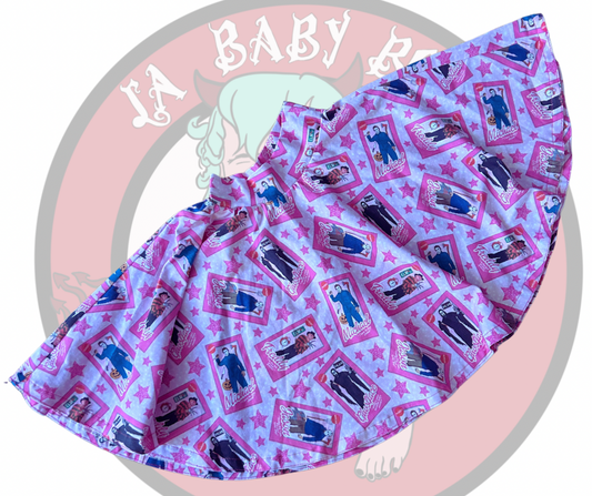 Horror Barbie’s twirl skirt